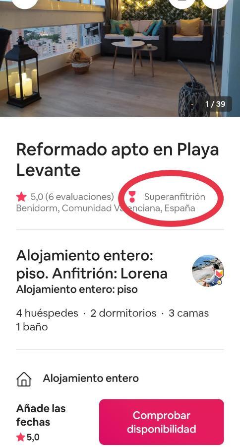 בנידורם Playa Levante, Recien Reformado מראה חיצוני תמונה